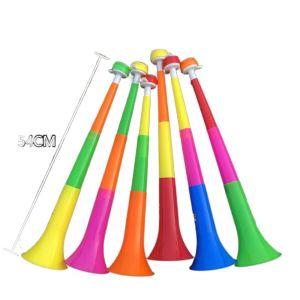LONE TIMES Props Plastic Horn Refueling Ox Horn Noisemaker Toys Stadium Removable Horn Toy Soccer Games