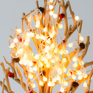 Lampu Tumblr Bulat Lampu Natal Model PingPong Lampu Led Lampu Hias Dekorasi Lampu Bulat