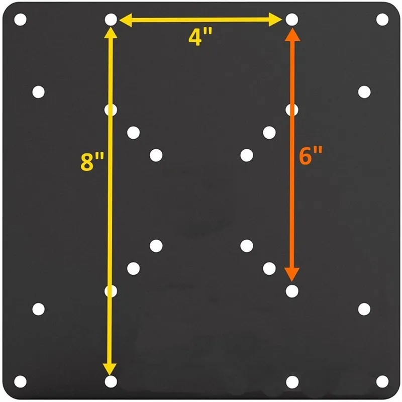 VESA Mount Adapter Plate for TV Mounts, Convert 75X75 and 100X100