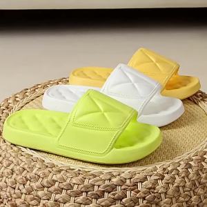[Free Shipping] Thick-Soled High-Heeled Sandals For Women Summer Home Sofa Slippers Dormitory Bathing Slippers CoupleS Outdoor Slippers For Men