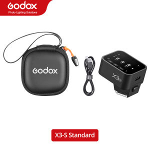 Godox X3 C/N/S/F/O TTL HSS 2.4G Wireless Flash Trigger with OLED Touch Screen Transmitter Quick Charge for Canon Nikon Sony Fujifilm