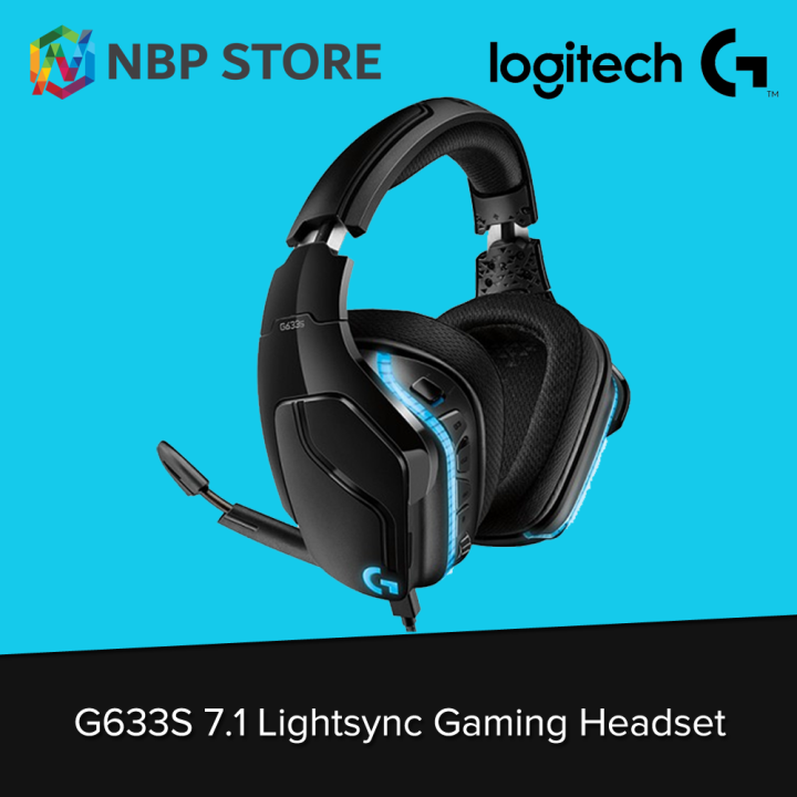 Logitech G633S 7.1 Lightsync Gaming Headset | Lazada