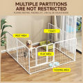Greenpets Indoor Dog Playpen Easy Assemble Pen Fence Dog Cage with isolation door anti-collision door lock Bakod na Panulat. 