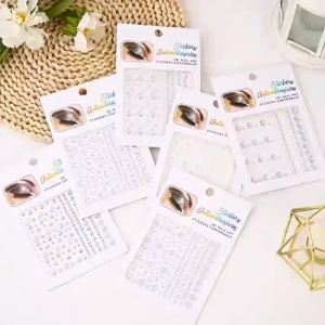 Acrylic Paste Diamond Pearl Eyebrow Diamond Makeup Rhinestone Face Decoration Tear Diamond Color