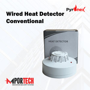 Wired Conventional Heat Detector – Fire Alarm Sensor HD-503-2