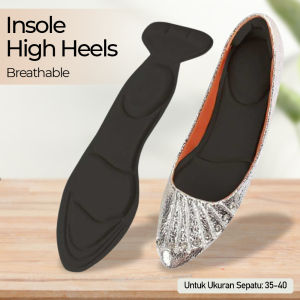 Rhodey Insole Sepatu Alas Kaki Orthopedic High Heels Breathable 1 Pair - 169D - Black