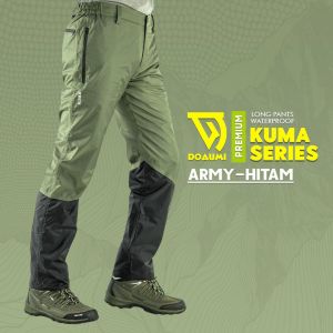 CELANA PANJANG HIKING WATERPROOF PREMIUM DOAUMI KUMA LONG PANTS INNER POLAR GRID CELANA GUNUNG WATERPROOF PENDAKI