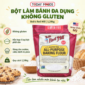 Bột Làm Bánh Đa Dụng Không Gluten Bobs Red Mill 124kg – Gluten Free Cho Cookies Cake Bánh Mì Pizza
