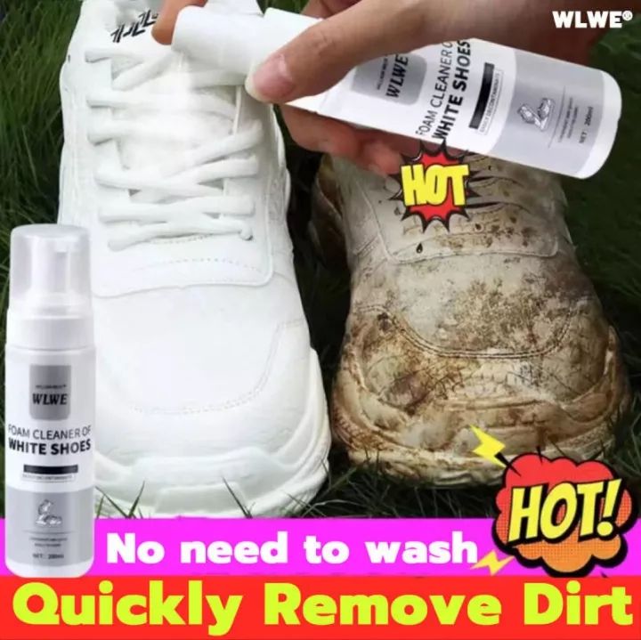 Pembersih Sepatu Shoe Cleaner for White Shoes,shoe Cleaner,White Shoes Cleaner,shoe Whitening Cleaner,foam Cleaner Spray,leather Cleaner for Bags,sneaker Cleaner,shoe Cleaner for Sneakers,shoe Cleaner Kit