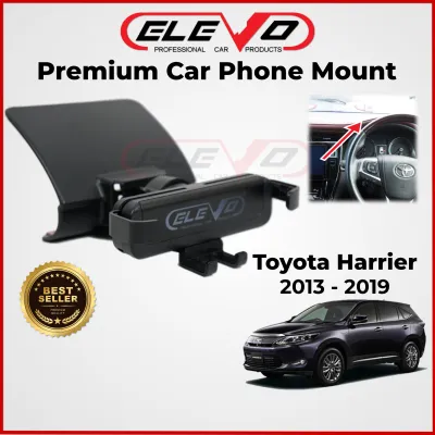 ELEVO Toyota Harrier 2013 to 2019 Custom Fit Car Phone Holder
