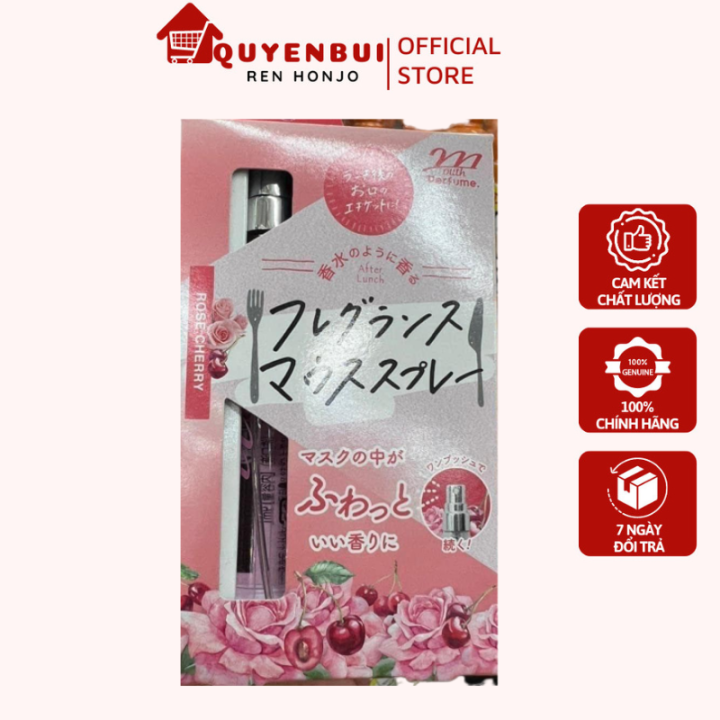 Xịt Thơm Miệng Mouth Perfume Của Nhât Dung Dịch Xịt Miệng Nhỏ Gọn ...