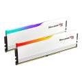 32GB (16GBx2) DDR5 5200MHz RAM (หน่วยความจำ) G.SKILL RIPJAWS M5 RGB (INTEL XMP) (MATTE WHITE) (F5-5200J4040A16GX2-RM5RW). 