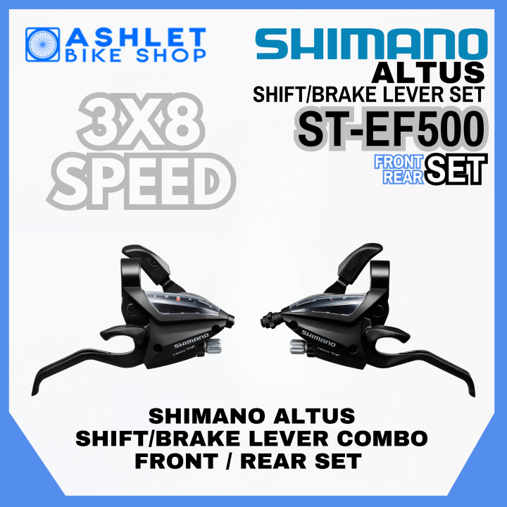 Shimano Altus Shimano V Brake Shifter 3x8 Shimano Altus SL-M310