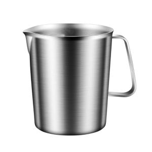 Commercial Grade 304 Stainless Steel Measuring Cup With Clear Markings For Baking And Beverage Preparation