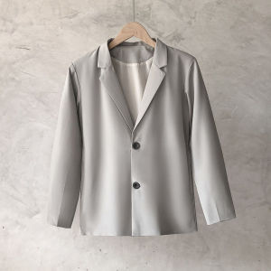 UN[จัดส่งจากกรุงเทพ]เสื้อเบลเซอร์ S-3XLเทรนด์เกาหลี ธุรกิจสบาย ๆ เสื้อสูทตัวเล็ก เสื้อสูทผู้ชาย Blazer Jacket เสื้อผู้ชาย