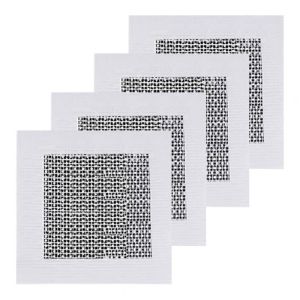 2/4/6/8 Inch 4pc/set Wall Patch Stickers Aluminum Plate Damage Gypsum Mesh Wall Repair Ceiling Plaster Patch Adhesive Fix Wall Repair Patch