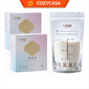 【COZYCASA】Breast Milk Storage Bags 200ml Leak-Proof Pre-Sterilized Storage Pouches