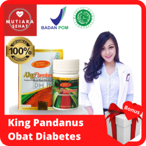 King Pandanus Obat Herbal Stroke Original 100% Bpom