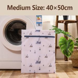 Laundry Bag With Zipper Home Mesh Laundry Bag Clothes Storage Clothes/Bra Laundry Bag Washing Machine Net Mesh Laundry Washing Bags for Underwear Bra Socks thick clothes
