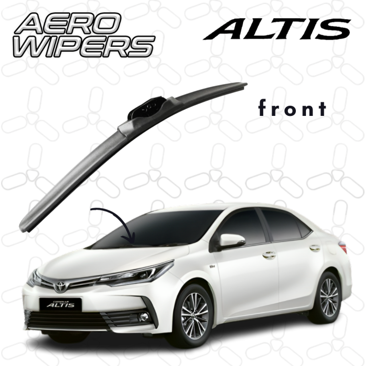 Altis Wiper Blades Toyota 2001 to 2020 Original fit Front pair