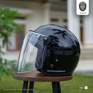Helm bogo dewasa venom pria wanita kaca venom SNI SKS