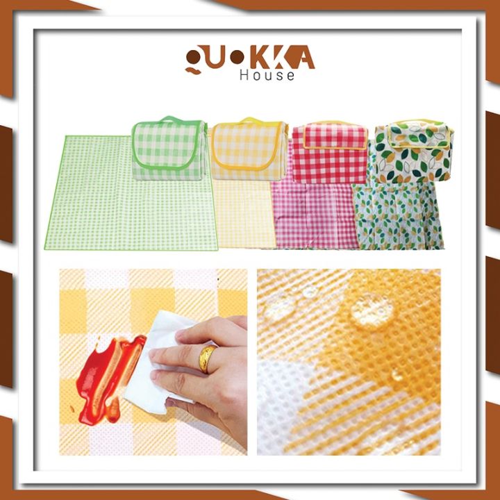 QUOKKA Portable Picnic Mat Camping Outdoor Moisture-Proof Spring Outing ...