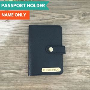 Passport Holder Personalized PREMIUM Travel Essential Passport Cover