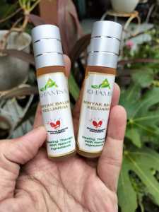 (Roll On 9ml isi 2) Khamsa - Minyak Balur keluarga Daya Tahan Tubun untuk mengatasi kulit kering menghaluskan dan melembutkan kulit  memudarkan luka mempercepat penyembuhan luka