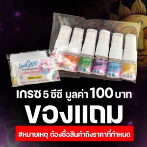 ของแถม!!!มูลค่า100บาท(ชุดน้ำหอมฉีดผ้าเซ็ทของขวัญ5ml.หนึ่งชุด)