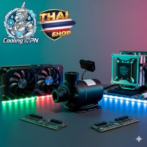PN800 V2 18W ปั้มน้ำสำหรับคอมพิวเตอร์ ชุดน้ำเปิด เล็กจิ๋ว เงียบ !! ส่งแรง กระแทกสะใจ!! จบปัญหาความร้อน คืนฟอร์มความแรง Cooling by PN53