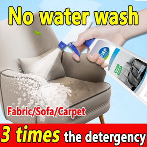 🔝 Original 3 times the detergency Sofa cleaner spray 500ml bubble cleaner spray sofa cleaner no wash Fabric Foam cleaner Deeply dissolves all kinds of stains Gentle formula does not hurt the material Fabric sofa stain remover foam cleaner spray