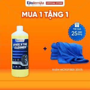 Dung Dịch Tẩy Lốp Lazang Không Chạm Ekokemika Wheel&Tire Cleaner 1L Tẩy Vành Bánh Xe Tẩy Gầm Đa Năng Phukienprocare
