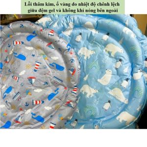 Đệm gel nước làm mát cho Chó Mèo hình tròn (mẫu mới) - Love pets shop