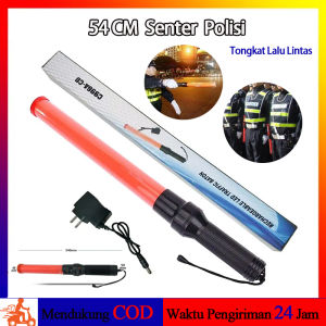 Senter Parkir Tongkat Lampu Lalin Stik Tukang 54cm Lalu Lintas Stik Polis Vanstar Super Terang Nyala LED Juru Jukir Panjang Touring Camping Hiking