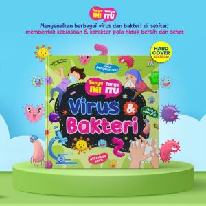 Ziyad book Tanya Ini Tanya Itu Virus dan Bakteri Buku Hardcover Edukasi Anak