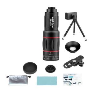 Photography Lens 18/28/36/64X Telephoto Lens for Most Smartphones Picture Video Taking Telephoto Phone Lens