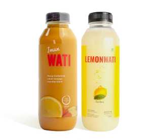 Lemonwati bpom 500ml dan imunwati 500ml jus diet langsing sari lemon