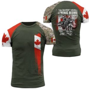 Canada Camouflage T Shirt Men Graphic Tactic Tops Tee 3D Printing Canadian Forest Camo Mens T-Shirts Beige Field