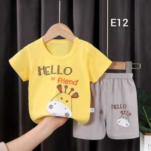 SETELAN BAYI LENGAN PENDEK UMUR 0-3 TAHUN