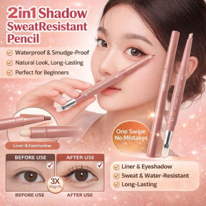 Eyeliner/Eyeliner Pen/Sweatproof/Two Colors/3D Full Eye Bags/Natural/Beauty Skincare/Eye Cosmetics/Daily Makeup/Suitable for Everyone/Women/Adults