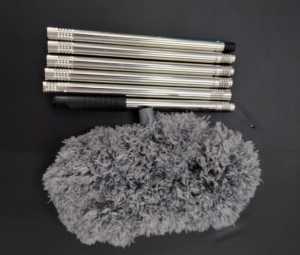 1.7m or 1.95M Extened Ceiling Fan Duster Cleaning Tools Pembersih Kipas Siling Penyapu Sawang Habuk