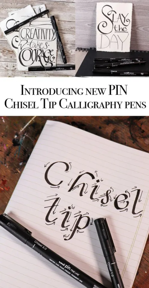Sharpie Chisel Nib Calligraphy Speedball Elegant Writer Chisel