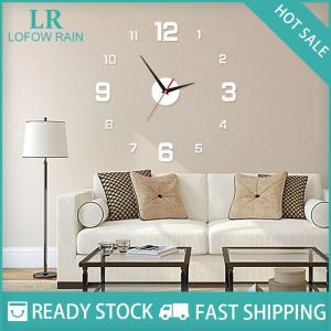 LF Wholesale✨Flash Sale ✨ DIY Wall Clock For Home Office Frameless Modern 3D Wall Clock Mirror Stickers Hotel Room Design School Decoration