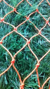 JARING OREN JARING MANDI BOLA TAMAN BERMAIN JARING FUTSAL 46 x 10 meter cm x 5 cm ys original