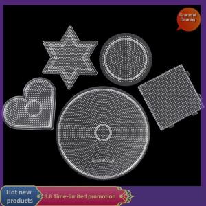 Graceful 5 Type Selection 2.6mm Perler Beads Template Pegboard For Hama Beads Tool DIY Educational Puzzle Beadbond Toy