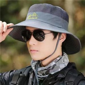 SERENEGLOW Người đàn ông của Ngoài Trời Chống nắng hat với lưới thoáng khí UV che chắn rộng vành cho đi bộ đường dài câu cá và mùa hè cuộc phiêu lưu
