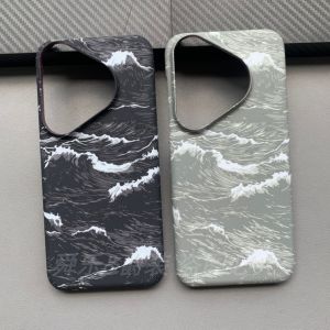 Frosted Frameless For Magsafe Magnetic Phone Case For Huawei Pura 90 80 Mate 80 70 Pro Ultra Carbon Fiber Pattern Slim PC Cover