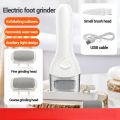 electric callus remover callous remover electric foot callus remover foot grinder Rechargeable calluses foot remover machine with LED Light and 1 Roller Heads foot scrubber callus remover Electric Foot Scrub Callus Remover for Cracked Heels. 