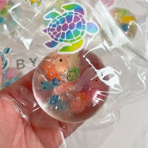 ASDOME Slow Rising Squishy Fidget Ball Handmade Cute Clear Maltose Squishy Boys Girls Finger Relax Sensory Toy Adult Kids