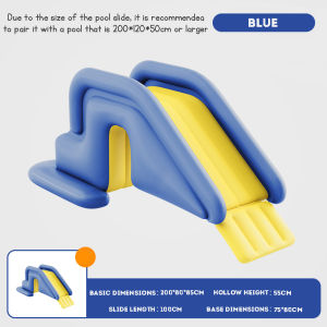 Inflatable Pool Slide Water Slide Inflatable Swimming Water Slide Anti-tip Inflatable Slide